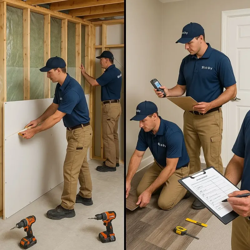 Repairs and Reconstruction process in Victoria County, TX