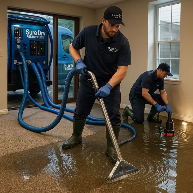 Water Extraction and Removal process in Victoria County, TX